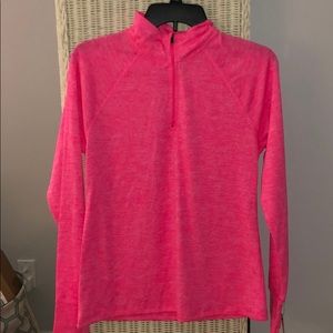 Ideology pink quarter zip